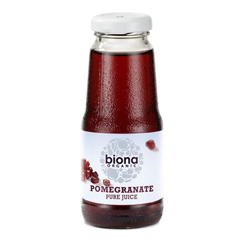 Biona Organic Pomegranate Juice 200ml Organic To Your Door