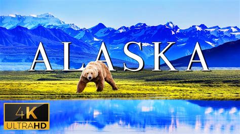 Flying Over Alaska 4k Uhd Relaxing Music With Stunning Beautiful