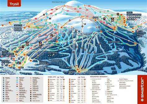 Ski Resort Trysil Slopes
