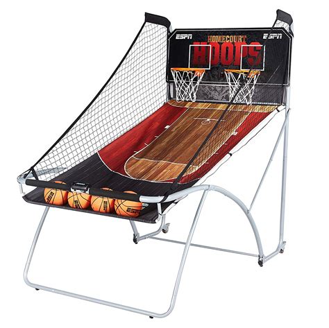 Espn Ez Fold Indoor Basketball Game For 2 Players With Led Scoring And