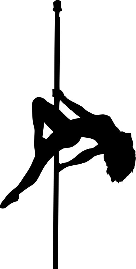 10 Pole Dancer Silhouette Png Transparent
