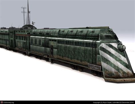 Armored Train Steampunk Design By Arjun Gupte 3d Cgsociety