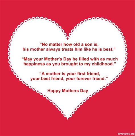 Happy Mothers Day Quotes From Son Mothers Day Poems Short There Will