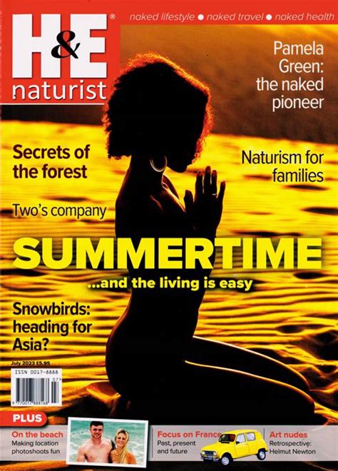 H E Naturist Magazine Subscription Buy At Newsstand Co Uk Holiday Travel