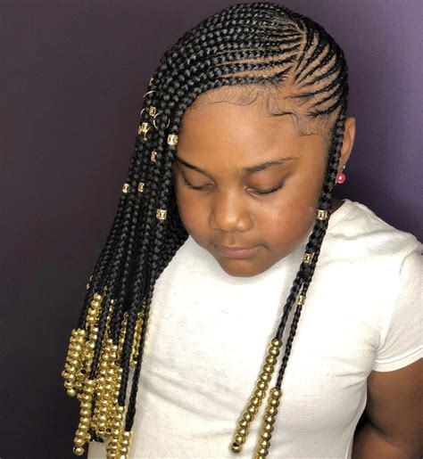 33 Straight Back Hairstyles With Braids Aaylazhakir