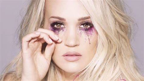 Carrie Underwood Unveils New Cry Pretty Glitter Tears Snapchat Filter Iheart