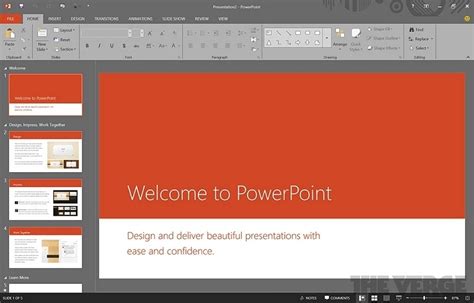 Powerpoint 2016 Microsoft Office 2016