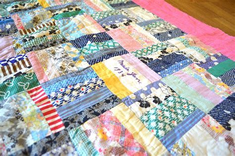 Beautiful Distressed 1960s Hand Stitched Vintage Patchwork Etsy Patchwork Quilts Stitch Quilts