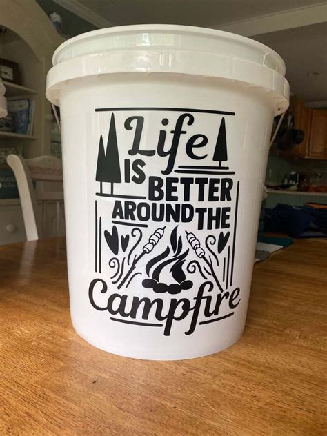 These Light Up Camping Buckets Are Genius And I Have To Make One