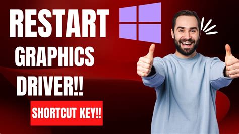 How To Restart Your Graphics Driver In Windows 1011 Youtube