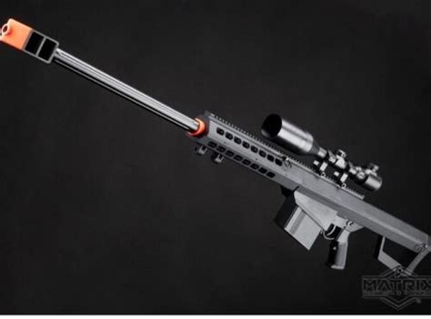 Airsoft Barrett Licensed M82a1 Sniper Rifle 6mmproshop Spring Bolt