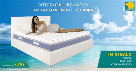Eminflex offerte full con letto contenitore. Eminflex Letto Anna : Materassi Eminflex Materassotv ...