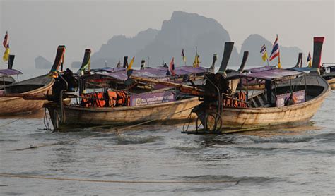 Departing from chao fah pier, there are normally four boats per. Ao Nang's Long-tail Boats