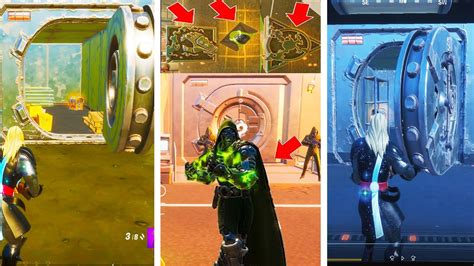 All Bosses Mythic Weapons Vault Locations Guide In Fortnite Chapter Season YouTube