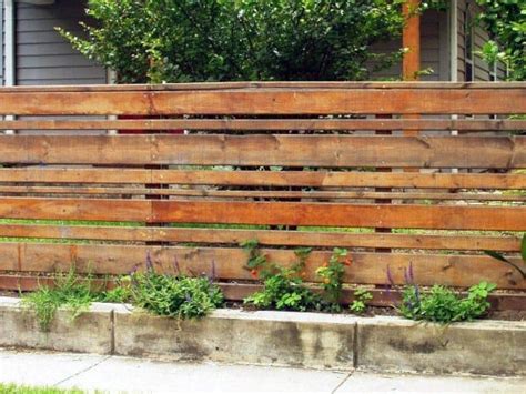Most popular wooden fences derive from pine due to availability. Top 70 Best Wooden Fence Ideas - Exterior Backyard Designs