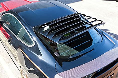 Mrt 12u911 2015 2017 Mustang Powder Coated Aluminum Rear Window Louver