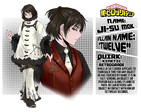 Villain Oc Twelve Ji Su My Hero Academia Amino