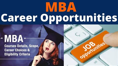 Mba Career Opportunitiescareer Opportunity After Mbacareer Options