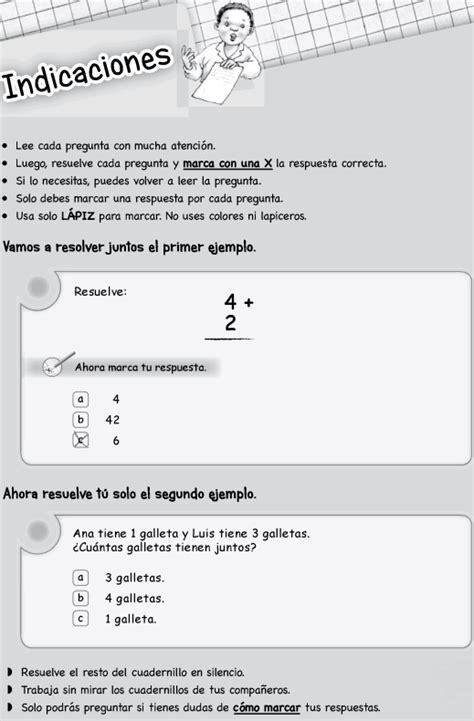 EXAMEN ECE SEGUNDO DE PRIMARIA MATEMÁTICA 1 pdf