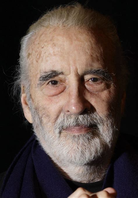 You were an icon, and a. Prolific British actor Christopher Lee dies at age 93 - Toledo Blade