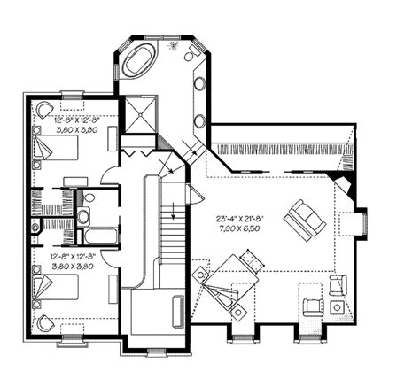 Craftsman Style House Plan 3 Beds 25 Baths 2803 Sqft Plan 23 2442
