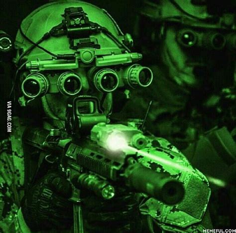 Is It Just Me Or Do These Night Vision Goggles Make Them Look Like