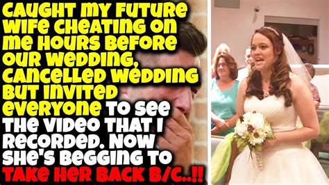 Caught My Future Wife Cheating On Me Before Our Wedding Then I Invited Everyone And Shocked
