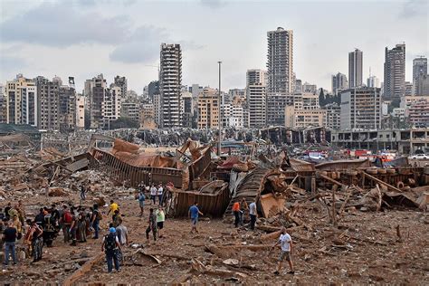Total Collapse: Beirut Bleeds With 50 Dead And 2750 Injured | Al Bawaba
