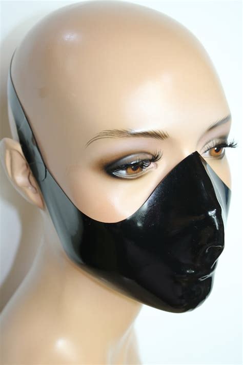 Cl Design Latex Mask Ergonomically Shaped Roleplay Fetish Etsy
