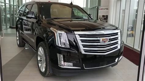 2020 Cadillac Escalade Esv Platinum Review Youtube