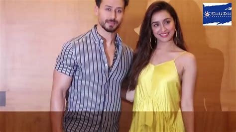 Tiger Shroff And Sharddha Kapoor Spotted During The Promotion Of Baaghi 3