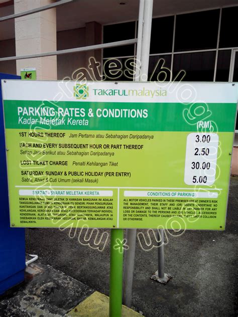 Another first for klang valley office tower. myparking-rates: Menara Takaful Malaysia