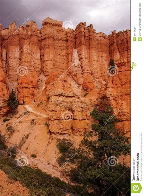 Elaborately Eroded Pinnacles And Hoodoos Stock Image Image Of