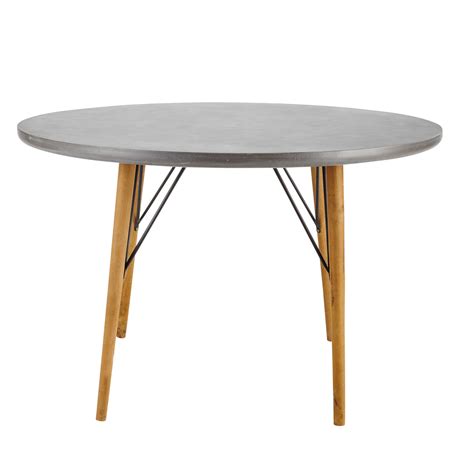 4 outdoor dining sets : 4-Seater Round Dining Table D120 | Maisons du Monde