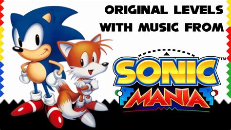 Sonic Mania Music And Original Levels Youtube