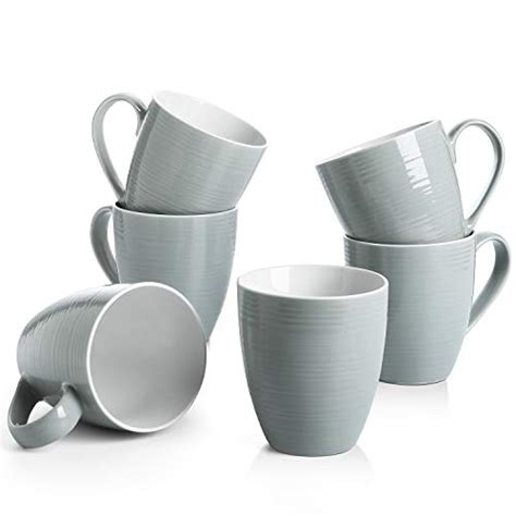 Dowan Coffee Mugs Coffee Mugs Set Of 6 17 Oz Ceramic Coffee Cups With