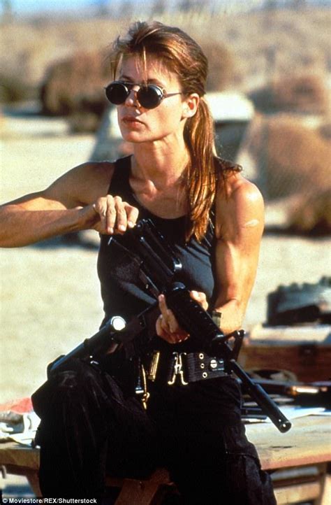 A sarah connor costume from the terminator movies is a seriously awesome fancy dress idea based on a strong female character. Linda Hamilton to Return to 'Terminator' Franchise | Linda ...
