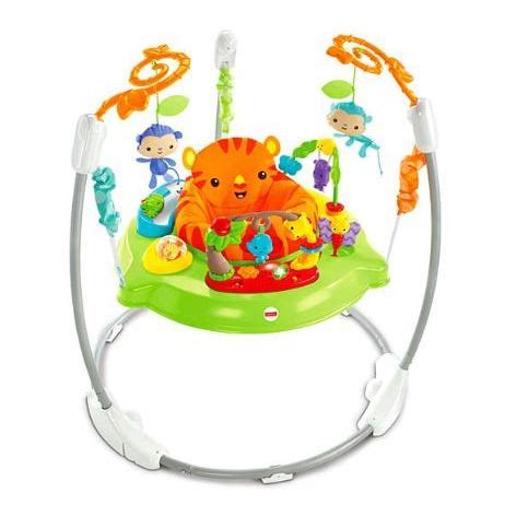 Bounce to the moon and rear, all in a good day's worth of playtime. Buy Fisher Price Roaring Rainforest Jumperoo - Price ...