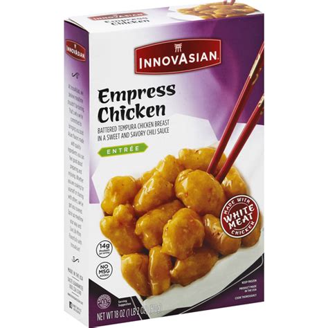 Innovasian Cuisine Empress Chicken Frozen Foods Food Fair Markets