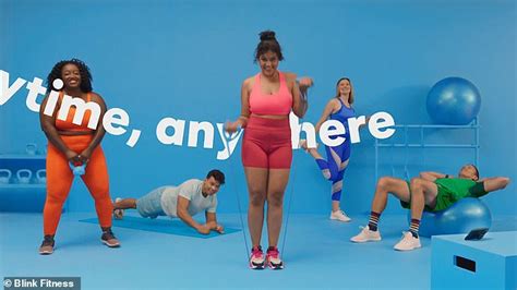 Blink Fitness Launches Campaign Starring Real Members Daily Mail Online