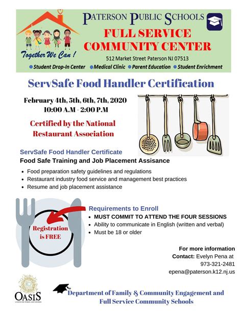 Through discussions, group activities and case studies, students examine the basics of food service operations, quality management and risk management, ethical issues, standards and legislation, customer service and communication. ServSafe Food Handler Certification | TAPinto