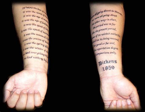 Text Tattoo Tattoo Quotes Literary Tattoos