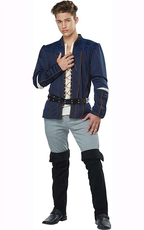 Romeo Adult Prince Charming Fairytale Mens Dress Up Renaissance Costume