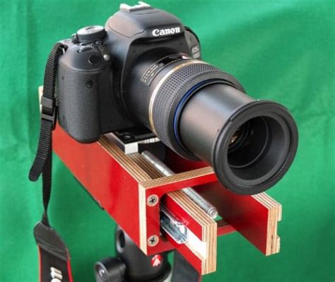 A Diy Focus Rail For Focus Stacking