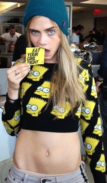 She Has Such A Cute Belly Button Cara Delevingne Photoshoot Cara