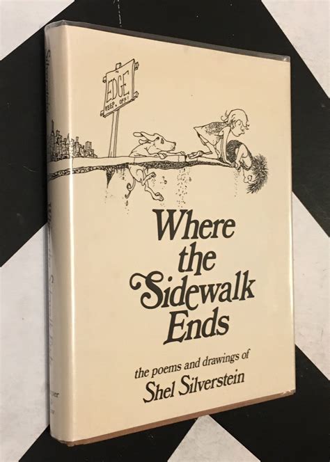 Where The Sidewalk Ends By Shel Silverstein Rare Vintage Childrens