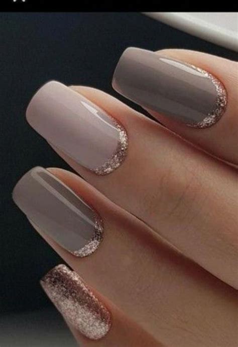 Sensational French Nail Manicures Manicure Nails Elegant Nail Designs Gold Nails