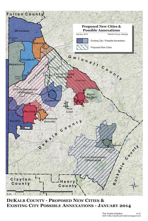 The City Of Tucker Initiative Annexation Methods In Georgia