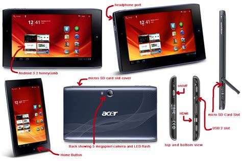Android Tablet Reviews Acer Iconia 7 Inch Tablet