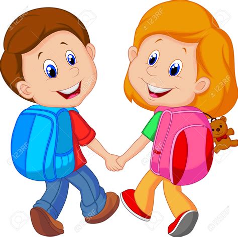 Cartoon Boy With Backpack Clipart 20 Free Cliparts Download Images On